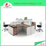 Chinese Newly Design Unquie Style Office Partition Wooden Computer Desk thumbnail-2