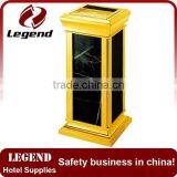 Hotel Lobby Luxury Square Dustbin in China thumbnail-2