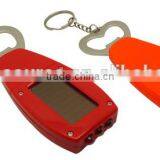 3LED Solar Torch Keychain With Bottle Opener