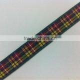 Polyester Gift Gingham Ribbon Tartan Webbing Decorative Plaid thumbnail-1