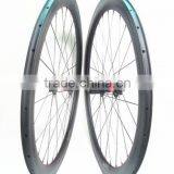 700C carbon disc clincher wheel, 50mm x 25mm carbon wheels clincher for cyclocross with DT 240S disc hub 6 bolt or central lock