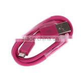 Colored micro USB Sync Data Cable for samsung mobile phone