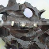 Musical Notation Dangle Belly Rings, Fashion Body Piercing Jewelry, Rhinestone Navel Piercing Rings thumbnail-3