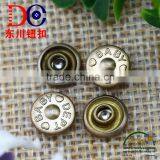 8MM Logo Customized Rivets for Jeans Shirt Rivet and Belt thumbnail-4