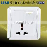 N6 Series Wall Switch 13A 1 Gang Switched Universal Socket