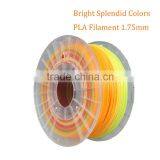 3D Printing Splendid Colors PLA Filament Bright Color