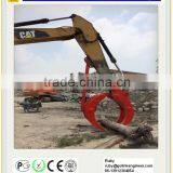 Excavator Hydraulic Rotating Timber Grapple Grab