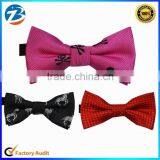 New Fashion Polyester Jacquard Cartoon Printed Baby Bowtie