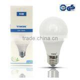 TIWIN Globe Warm White 5W E27 Led Bulb Light With TUV GS CE ROHS