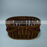 Closet Floor Basket With Stiff Swing Handles thumbnail-3