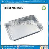 Disposable Foil Containers Aluminum Foil Supermarket Bakery Tray Item no 6692
