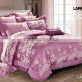 Queen Size King Size Jacquard Embroidery Bedding Set thumbnail-1