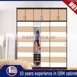 Latest Customized Bedroom Wardrobe Sliding Door Design thumbnail-2