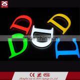 Factory Direct Sale Top Quality Front and Side Light Plastic Acrylic Led Alphabet Letter