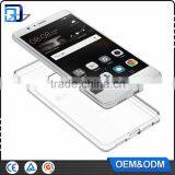 New Product 2016 Clear Ultra Slim Acrylic + TPU Bumper 2 in 1 Back Cover Case For Huawei P9 Lite Mobile Phone Accessories thumbnail-1