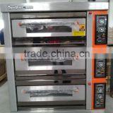 Commercial Bakery Gas Oven 3 Layers 6 Trays