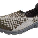 Stock Men's Knitted Shoes, Weave Stock Shoes thumbnail-1
