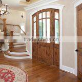 Exterior Solid Wood Doors With Tempered Glass thumbnail-1