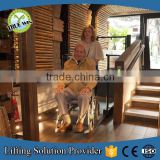 Hydraulic wheelchair lift platform / vertical elevator for the disabled