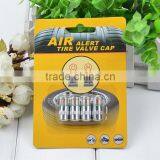 4pcs/pack Car Tyre Tire Pressure Monitor Indicator Valve Stem Cap Sensor 3 Color Eye Alert thumbnail-2