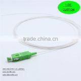 High Quality China-made SC APC Simplex 0.9mm White Cable Fiber Optic Pigtail thumbnail-1