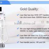 FDA Approved 2 Years Warranty 3000W ABS Pure Sapphire Newest Shr Hair Removal Machine thumbnail-4