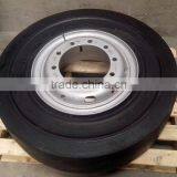 Smooth 10.00-20 Tire - Solid Tire With Rims thumbnail-5