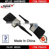 Black Bristle Paint Brush Yellow Plastic Wooden Handle Brush thumbnail-1