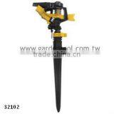 Plastic Impulse Sprinkler With One-Way Plastic Spike thumbnail-1
