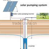 750W 1 Phase or 3 Phase 220/240v Automatic Hybrid Solar Water Pumping Inverter Dry Run Protection by Sensor/software thumbnail-1