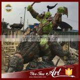 World of Warcraft wolf cavalry Fiberglass Sculpture