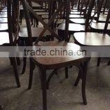 Wooden Cross Back Chair for EU Market thumbnail-2