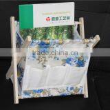 Eco-friend Wood Foldable Magazine Rack Wholesale thumbnail-1