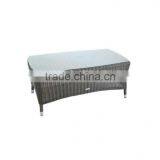 2017 Trade Assurance All Weather Outdoor PE Rattan Wicker Modern Luxury Coffee Tables thumbnail-1
