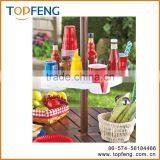 Umbrella Pole Caddy Umbrella Hang Table Umbrella Pole Tray thumbnail-1