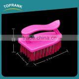 Toprank Factory Cheap Household Clothes Shoe Handle Washing Brush Plastic Laundry Wash Brush With PP Bristle thumbnail-2