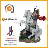 36"new design catholic religious statue of St.George for wholesale