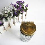 Diamond Glass Caviar Canning Jar With Lid thumbnail-2