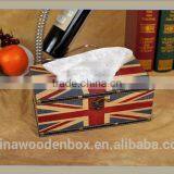 2015 Hot Sell Wooden Colorful Tissue Box Colorful thumbnail-1