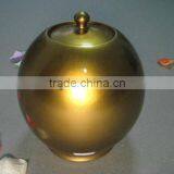 Golden Ceramic Urns for Ashes thumbnail-1