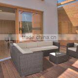 L design outdoor furniture garden sofa rattan sofa set