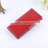 Customized Branded RFID Blocking Wax Oil Leather Women's Wallet thumbnail-2