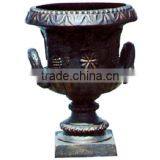Classical Garden Decorative Cast Iron Flower Pots,antique Cast Iron Flower Planters Pots and Vase thumbnail-3