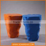 Modern Funiture Club Ice Stool Fiberglass Funny Bar Stools thumbnail-2