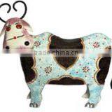 IRON PAINTED MONEY BANK COW BIG thumbnail-1