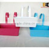 Zinc Powder Coated Decorative Hanging Flower Planters thumbnail-1