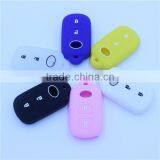 2 Buttons Silicone Remote Car Key Shell, Car Key Cover for Toyota With Panic Button thumbnail-4