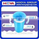 360 Baby Kids Trainer Cup Cute Double Handle Spoutless Grow up Cup thumbnail-5
