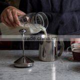 400ml/500ml Stainless Steel Milk Frother Double Mesh Milk Foamer DIY Coffee Maker for Cappuccino thumbnail-2