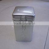 Sqaure Airtight Tin Can for Tea or Coffee thumbnail-1